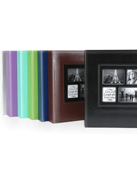 Photo Album 4x6 500 Pockets Photo, Extra Large Capacity Family Wedding Picture A - Picture 8 of 8